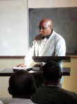 Bishop David Tswaedi taught about the history of womens ordination and its impact on the church.